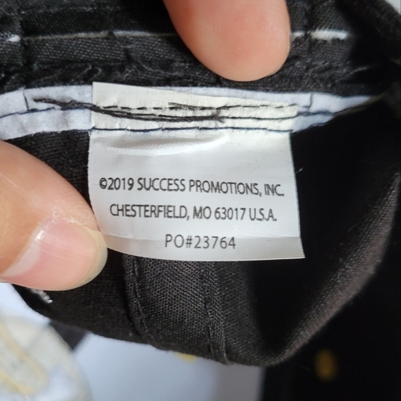 Melonwear Chicago White Sox Baseball Team Black and white Snapback Hat - Picture 4 of 4